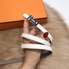 hermes 에르메* 여성용 양면벨트 1.5cm h64008
