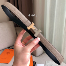 에르메* 여성용 양면 벨트24mm h30881-3