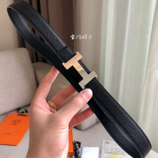 에르메* 여성용 양면 벨트24mm h30881-4
