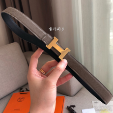 에르메* 여성용 양면 벨트24mm h30999-4