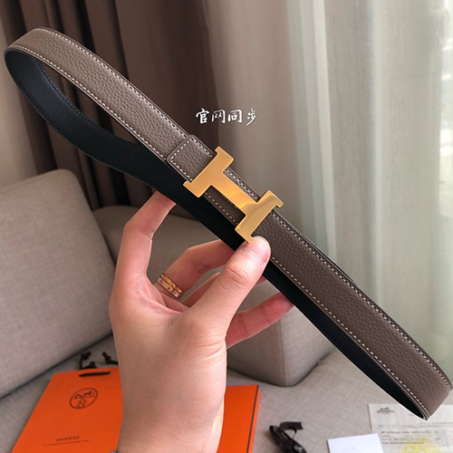 에르메* 여성용 양면 벨트24mm h30999-4