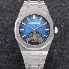 오데마피* 로얄오크 2018 sihh 뚜르비옹 블루다이얼 / 브슬 royal oak 2018 sihh ss tourbillon r8f blue sunburst tapisserie dial on ss bracelet