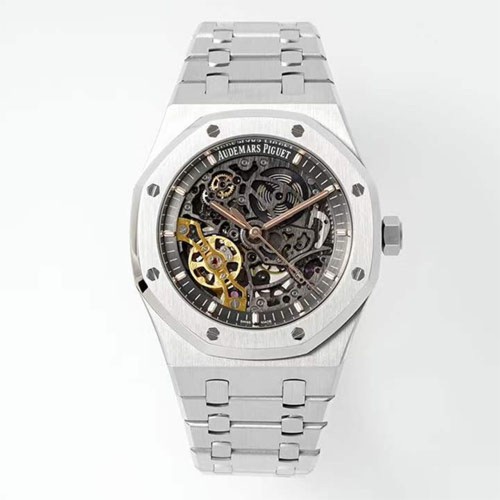 오데마피* 로얄오크 스텔레톤 수동와인딩 royaloak skeleton hand winding