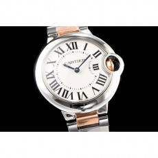 까르띠* 발롱블루 33mm-28 쿼츠 w2bb0002