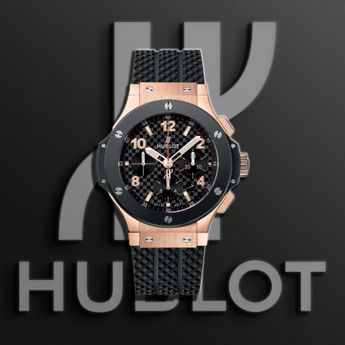 위블* 위블* 로즈 골드 블랙 다이얼 오토매틱 무브먼트 hub0170 -  big bang black dial automatic movement