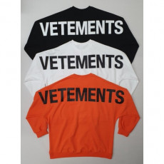 vetements 베트멍 통절개 맨투맨