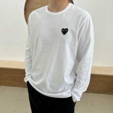 comme des garco** 꼼데가르* 레드와펜 , 블랙와펜 원포인트 긴팔티