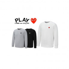comme des garco** 꼼데가르* 와펜 맨투맨 티셔츠