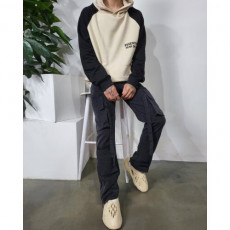 essentials fog 에센셜 배색 후드