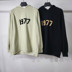 essentials fog 에센셜 1977 컷팅 후드 니트