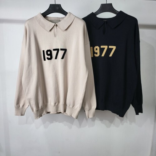 essentials fog 에센셜 1977 카라 니트