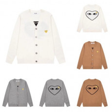 comme des garco** 꼼데가르* 옐로와펜 가디건