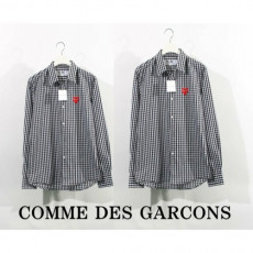 comme des garco** 꼼데가르* 커플 고방체크셔츠