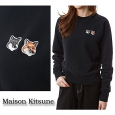 maison kitsun* 메종키츠* 더블폭스 패치 (이지아) 커플 맨투맨