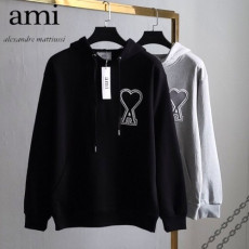 ami 아미 빅하트패치 후드티