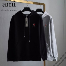 ami 아미 스몰하트패치 후드티