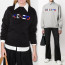 kenzo 겐조 컬러영문로고 맨투맨