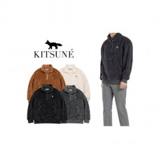 maison kitsun* 메종키츠* 폭스 양털 아노락