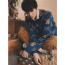 구* x카이 자카드 스웨터