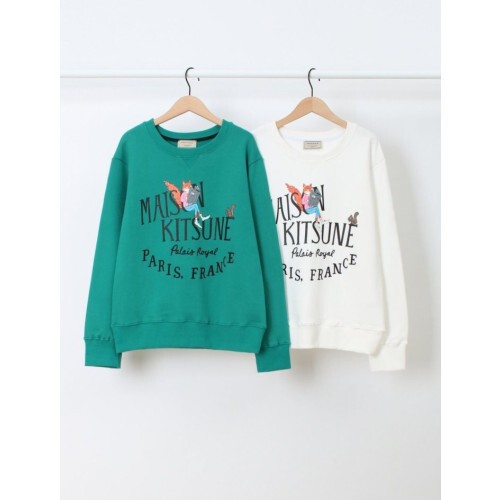 maison kitsun* 메종키츠* x 올림피아 르 탱 컬랙션 맨투맨