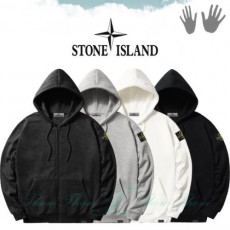 stone islan＊스톤아일랜＊ 헤라 시보리 기모 후드집업