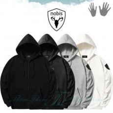 nobis 노비스 메라 시보리 기모 후드집업