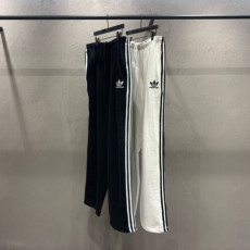 발렌시아* x 아디다스 헤비 코튼 빅 와이드 팬츠