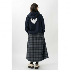 comme des garco** 꼼데가르* 백 화이트 하트 후드티