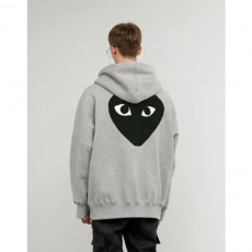comme des garco** 꼼데가르* 백 블랙 하트 후드티