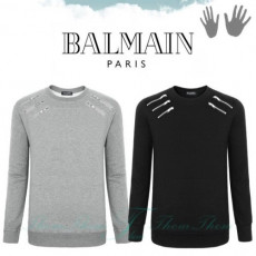 balmain 발망 지퍼 맨투맨
