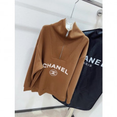  샤* 2023 오버 하이넥 집업 스웻셔츠