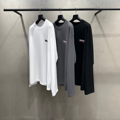  발렌시아* 2023 웨이브 자수 오버 롱 슬리브