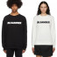 jil sander 질샌더 로고 맨투맨(남여공용)