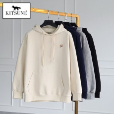 maison kitsun* 메종키츠* 폭스헤드 헤비 후드티