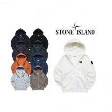 stone islan＊스톤아일랜＊ 체스트 기모 후드집업