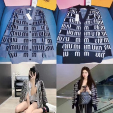 miumiu 미우미* 더블펀칭 가디건