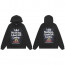 vetements 베트멍 슬로거 프린트 워싱 후드