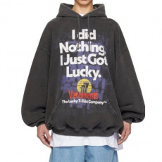 vetements 베트멍 럭키 후드