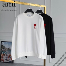 ami 아미 자수하트 라운드 맨투맨