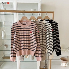 comme des garco** 꼼데가르* 미니하트 단가라 니트