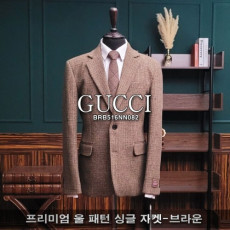  구짜 프리미엄 패턴 울 자켓