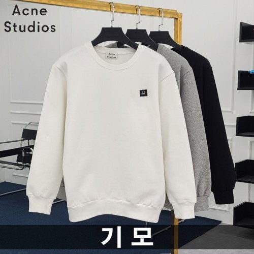  아크*스튜디오 블랙와펜 기모 맨투맨