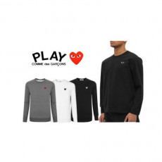 comme des garco** 꼼데가르* 베이직 기모 맨투맨