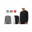 comme des garco** 꼼데가르* 베이직 기모 맨투맨