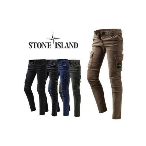 stone islan＊스톤아일랜＊ 피그먼트 절개 카고 팬츠