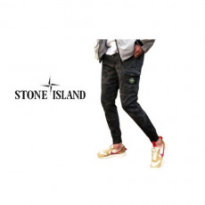 stone islan＊스톤아일랜＊ 카모 조거 밴딩팬츠