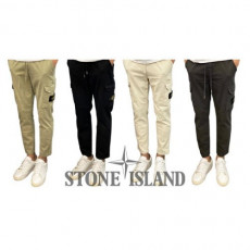 stone islan＊스톤아일랜＊ 컴퍼스 백포켓 리플렉터 카고 9부 스판밴딩 팬츠