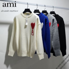 ami 아미 빅하트 라운드 니트