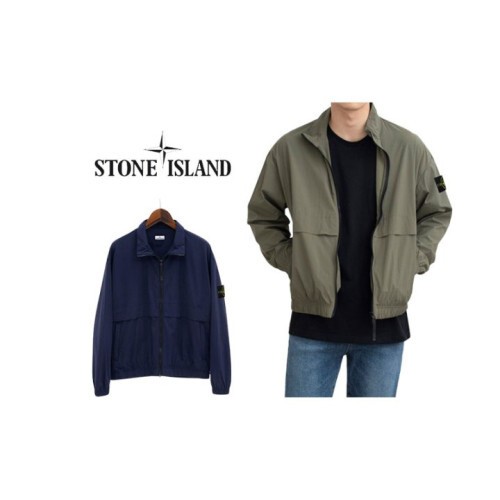 stone islan＊스톤아일랜＊ 2way 풀집업 나일론 바람막이