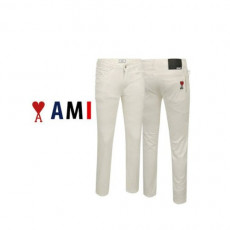 ami 아미 자수패치 화이트진